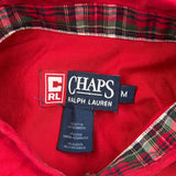 Chaps Ralph Lauren Shirt - Medium Red Cotton