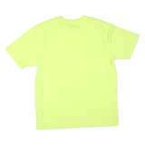 CARHARTT Mens Yellow T-Shirt L Short Sleeve Crew Neck Pocket Cotton Blend