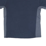 CARHARTT Mens Blue & Grey Modern T-Shirt L Short Sleeve Crew Neck Cotton Blend