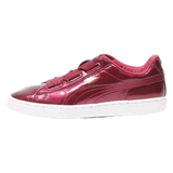 PUMA Sneaker Trainers Maroon Synthetic Womens UK 4