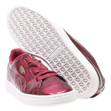 PUMA Sneaker Trainers Maroon Synthetic Womens UK 4