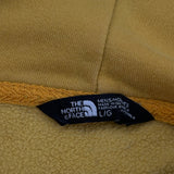 The North Face Graphic Hoodie - Large Yellow Cotton