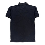 Dickies Polo Shirt - Small Black Cotton Blend