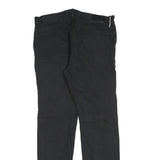 TOMMY HILFIGER Mens Jeans Black Slim Skinny Denim W36 L31 Stylish Casual Wear