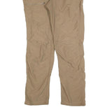 MILLET Mens Polyester Blend Beige Slim Straight Trousers W28 L30 Outdoor Casual
