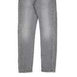 LEVI'S 510 Mens Jeans Grey Slim Skinny Denim W28 L27 Stretch Cotton Blend
