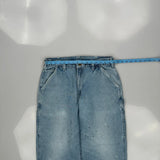 Carhartt Carpenter Jeans - 31W 30L Light Wash Cotton