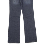 REFUGE DENIM Womens Jeans Blue Regular Bootcut Denim Medium W28 L30 Stylish