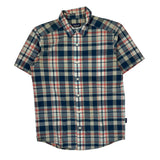 Patagonia Checked Short Sleeve Shirt - Small Multicoloured Cotton