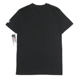 NFL Mens Black Cotton T-Shirt M Short Sleeve Crew Neck Logo Printed