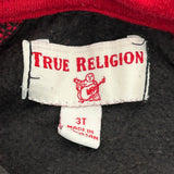Age 3 Tr-02 True Religion Hoodie - 3XS Black Cotton