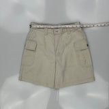 Unbranded Cargo Shorts - 28W 6L Beige Cotton