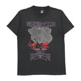 Screen Stars Graphic T-Shirt - Large Black Cotton Blend