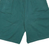 CAROLINA BAY Womens Shorts Green Casual Cotton Blend M W30 Comfortable