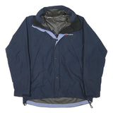 BERGHAUS Mens Blue Outdoor Jacket M Polyester Blend Plain Zip Hiking
