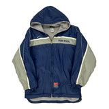 Age 12-13 Penn State Nike College Jacket - Large Blue Nylon