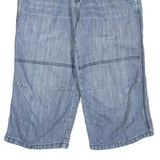 IDENTIC Mens Shorts Blue Casual M W32 Denim Cotton Blend Lightweight