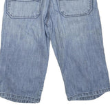 IDENTIC Mens Shorts Blue Casual M W32 Denim Cotton Blend Lightweight