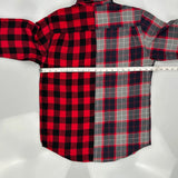 Unbranded Flannel Shirt - Medium Red Cotton