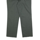 DICKIES Mens Cotton Blend Black Relaxed Straight Trousers W36 L29 Workwear