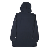 TOMMY HILFIGER Womens Blue Hoodie Jacket S Polyester Blend Zip Hooded Casual