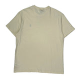 Polo By Ralph Lauren T-Shirt - Large Cream Cotton
