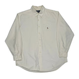 Ralph Lauren Shirt - XL White Cotton