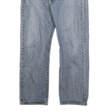 LEVI'S 501 Mens Jeans Blue Regular Straight Denim Medium W36 L32 Classic Button