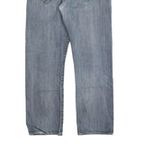 LEVI'S 501 Mens Jeans Blue Regular Straight Denim Medium W36 L32 Classic Button