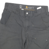 CARHARTT Mens Shorts Grey Casual Cotton Blend M W30 Workwear Utility