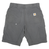 CARHARTT Mens Shorts Grey Casual Cotton Blend M W30 Workwear Utility