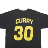 STEPHEN CURRY Mens Black Graphic T-Shirt XL Short Sleeve Crew Neck Basketball
