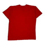 Made In USA Single Stitch Russell Athletic T-Shirt - XL Red Cotton