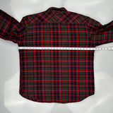 Unbranded Checked Flannel Shirt - XL Green Cotton
