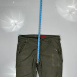 Dickies Cargo Trousers - 38W 30L Green Cotton