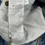 501 Levis Jeans - 31W US 8 Blue Cotton