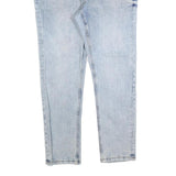 DKNY Mens Jeans Blue Slim Skinny Denim Light W36 L27 Stylish Casual