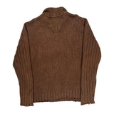 Polo By Ralph Lauren 1/4 Zip - XL Brown Cotton