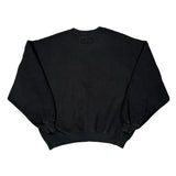 Russell Athletic Sweatshirt - Large Black Cotton
