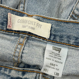 Levis 560 Jeans - 32W 30L Light Wash Cotton