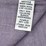 Philip Polo By Ralph Lauren Shirt - Large Purple Cotton