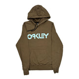 Oakley Hoodie - Small Brown Cotton