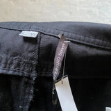 Scervino Street Embroidered Jeans - 33W UK 14 Black Cotton