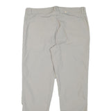 JACK WOLFSKIN Womens Beige Regular Fit Straight Leg Trousers W34 L29 Outdoor Zip