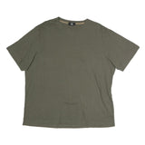 CALVIN KLEIN Womens Green T-Shirt M Short Sleeve Crew Neck Classic Cotton Tee