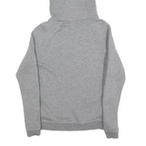 NIKE Womens Grey Hoodie S Cotton Blend Pullover Casual Sportswear