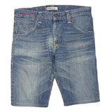 LEVI'S Womens Denim Blue Shorts 506 Standard L W36 Casual Classic Fit