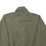 CANADA Mens Green Polyester Blend Zip Jacket M Plain Casual Outerwear