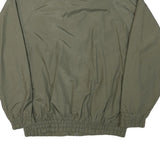 CANADA Mens Green Polyester Blend Zip Jacket M Plain Casual Outerwear