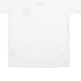 ADIDAS Mens White Black Germany Football T-Shirt M Short Sleeve Crew Neck Sports